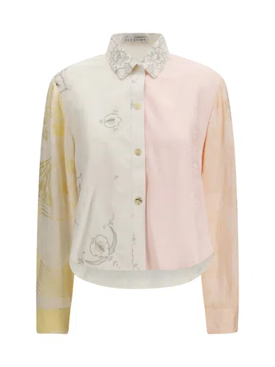 E.l.v Denim Emilie Embroidered Shirt