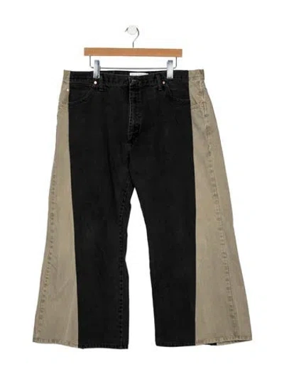 Pre-owned E.l.v Denim High-rise Wide Leg Jeans