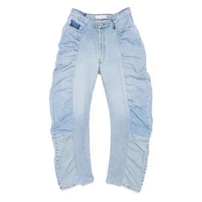 E.l.v Denim Denim Boyfriend Jeans In Blue