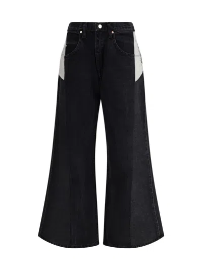 E.l.v Denim E.l.v. Denim Jeans In Black