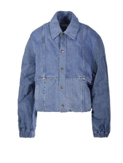 E.l.v Denim Kara Bomber Jacket