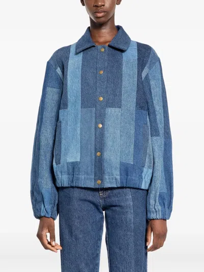 E.L.V DENIM KARA BOMBER JACKET
