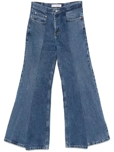 E.l.v Denim E. L.v Denim Odette Jeans In Multicolor