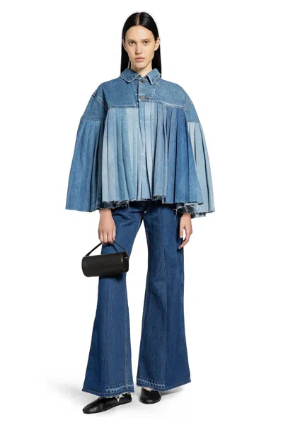 E.l.v Denim Odette Jeans In Blue
