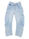 E.l.v Denim Denim Boyfriend Jeans In Blue