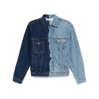 E.l.v Denim E.l.v. Denim Shirts In Multicolor