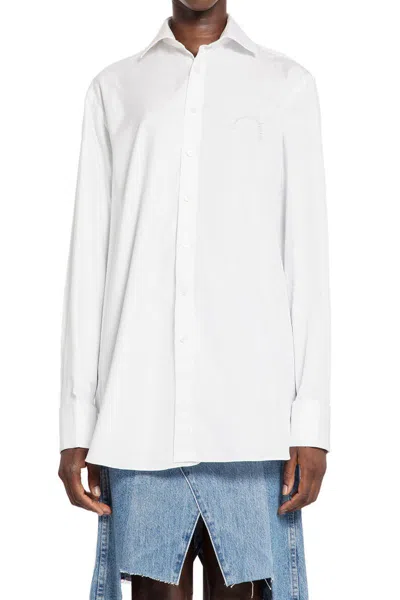 E.l.v Denim E.l.v. Denim Shirts In White
