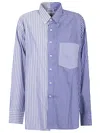 E.l.v Denim E.l.v. Denim Striped Denim Shirt