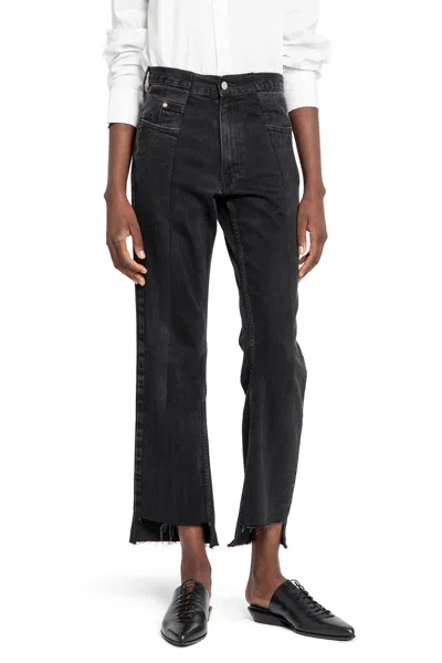 E.l.v Denim Woman Black Jeans