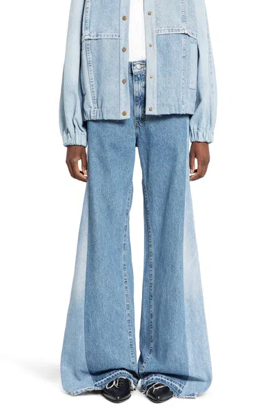 E.l.v Denim Woman Blue Jeans