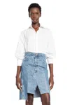 E.l.v Denim Woman White Shirts In White