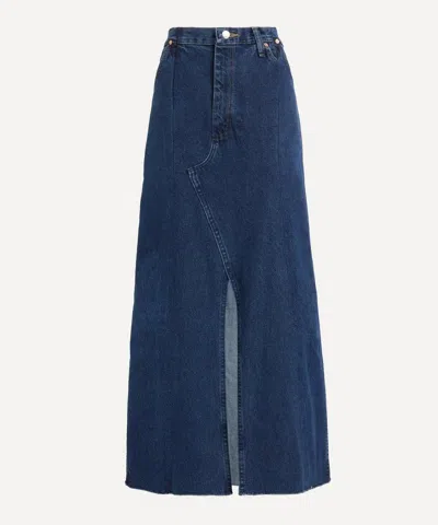 E.l.v Denim E.l.v. Denim Women's Denim Maxi Skirt