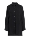 Elvine Woman Shirt Black Size S Modal, Polyester