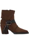 Elvio Zanon Boots In Brown