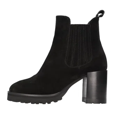 Elvio Zanon Boots Black In Nero Scuri