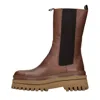 Elvio Zanon Boots Brown In Marrone Marroni