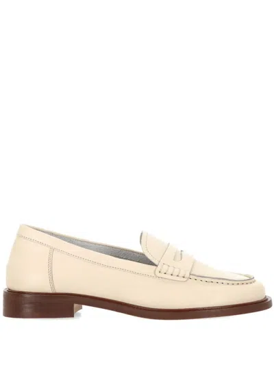 Elvio Zanon Flat Shoes In Brown