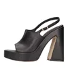 Elvio Zanon Sandals Black In Nero Neri E Grigi