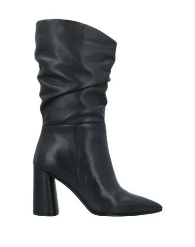 Elvio Zanon Woman Boot Black Size 6 Soft Leather