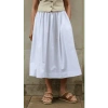 ELWIN TINA SKIRT IN WHITE BY