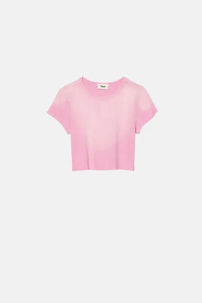 Elwood Babydoll Core Tee In Pink