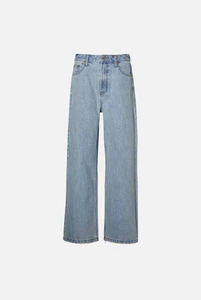 Elwood Baggy Denim Pant In Blue
