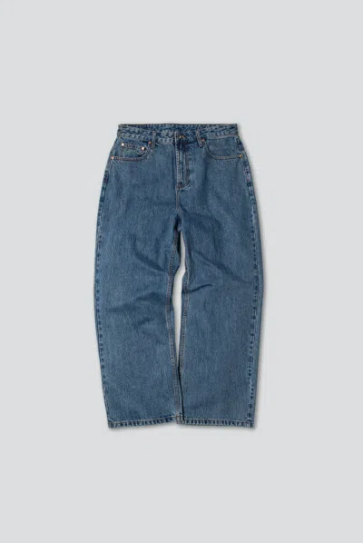 Elwood Baggy Denim Pant In Blue