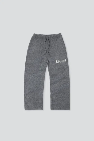Elwood Baggy Sweater Pant In Dark Ash Grey