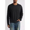 Elwood Burnout Long Sleeve T-shirt In Gunmetal