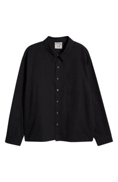Elwood Classic Button-up Shirt In Soot