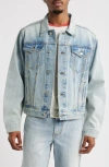Elwood Classic Denim Jacket In Blue