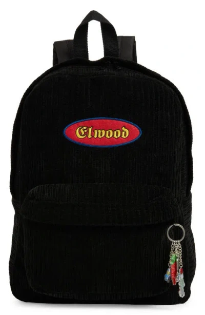 Elwood Corduroy Backpack In Carbon