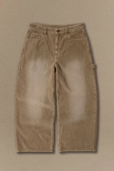 Elwood Corduroy Carpenter Pant In Brown