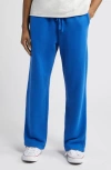 Elwood Core Cotton Straight Leg Sweatpants In Vintage Cobalt