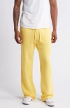 Elwood Core Cotton Straight Leg Sweatpants In Vintage Yellow