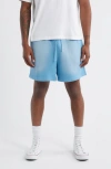Elwood Core Organic Cotton Brushed Terry Sweat Shorts In Black