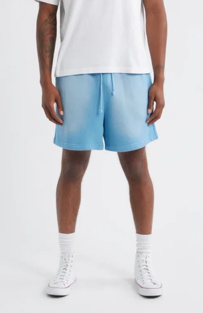 Elwood Core Organic Cotton Brushed Terry Sweat Shorts In Black