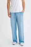 Elwood Core Organic Cotton Straight Leg Sweatpants In Blue