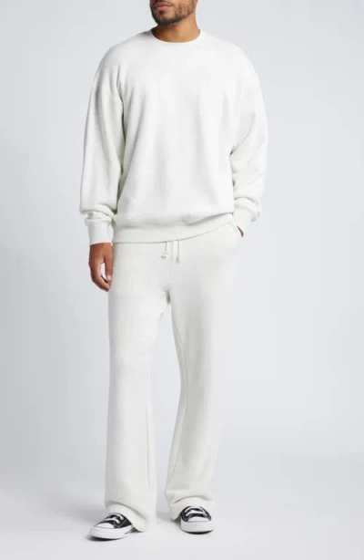 Elwood Core Organic Cotton Straight Leg Sweatpants In White