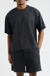 Elwood Core Oversize Cotton Jersey T-shirt In Black