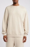 Elwood Core Oversize Crewneck Sweatshirt In Oatmeal
