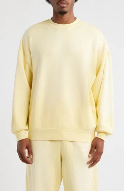Elwood Core Oversize Crewneck Sweatshirt In Animal Print