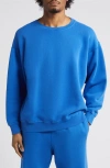 Elwood Core Oversize Crewneck Sweatshirt In Vintage Cobalt