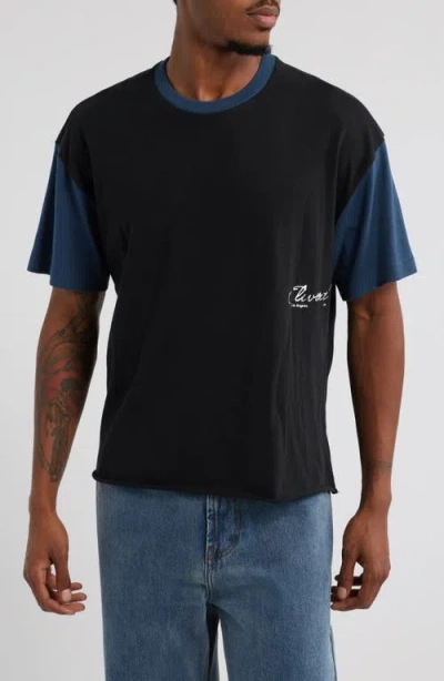 Elwood Core Oversize Crop Cotton T-shirt