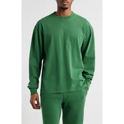 Elwood Core Oversize Long Sleeve T-shirt In Green