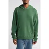 Elwood Core Oversize Organic Cotton Brushed Terry Hoodie In Vintage Forest