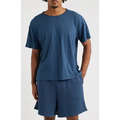 Elwood Core Slub T-shirt In Blue