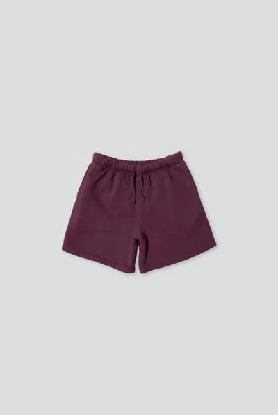 Elwood Core Sweatshort In Maroon