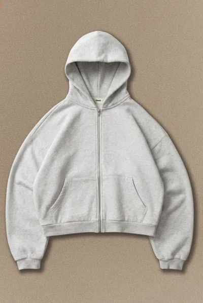 Elwood Core Zip Hoodie In White