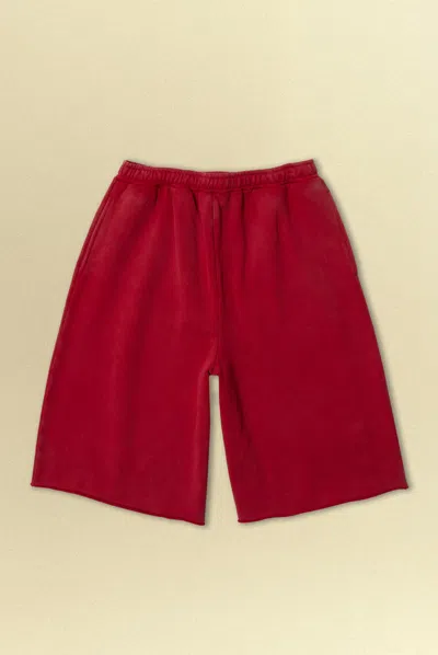 Elwood Cut Off Short In Red